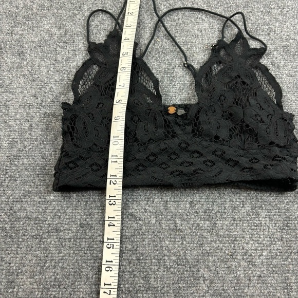 FREE PEOPLE Womens One Adela Bralette Black Lace size: Small - Picture 9 of 9